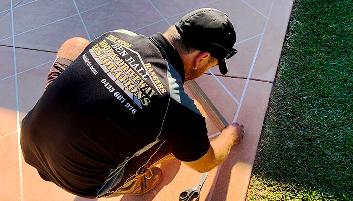 port macquarie resealing resurfacing spray stencil restorations driveway repair