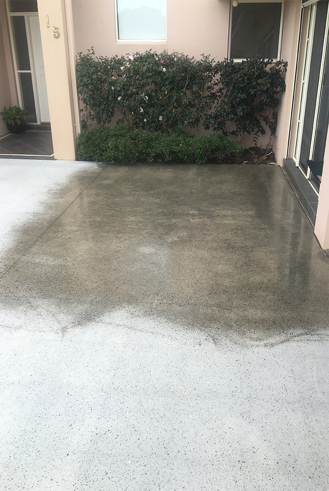 Concrete Resurfacing BEN HALL Roof & Driveway Restorations Port